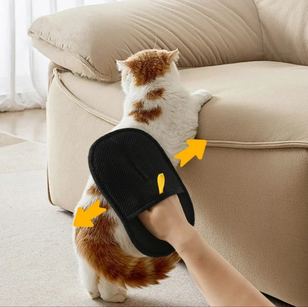 Pet Hair Remover Gloves 1 PC